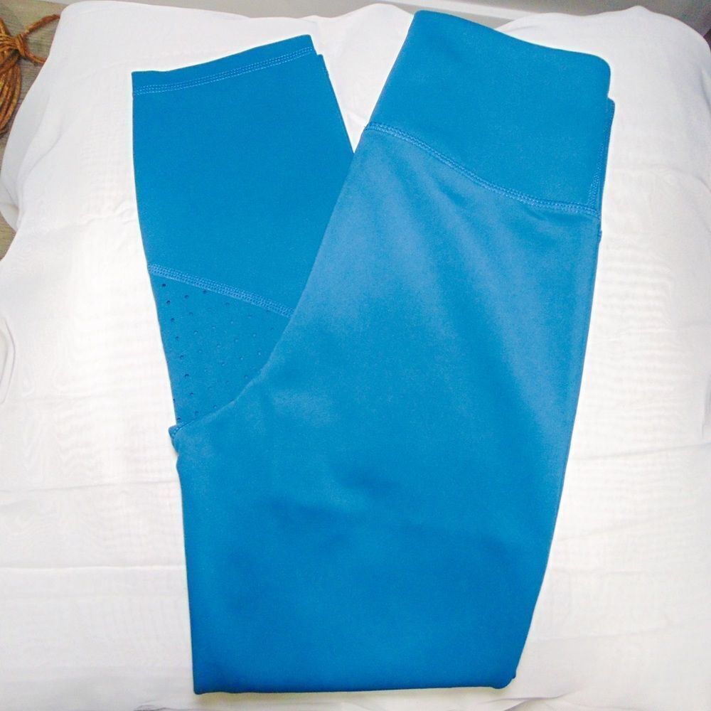 Iris & Ink Blue Revolve Tapestry Pantaloni High Waist Yoga Pants